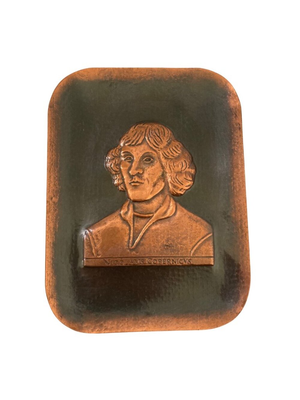 Copper Relief Art Of Nicolaus Copernicus Polish Mathematician Astronomer